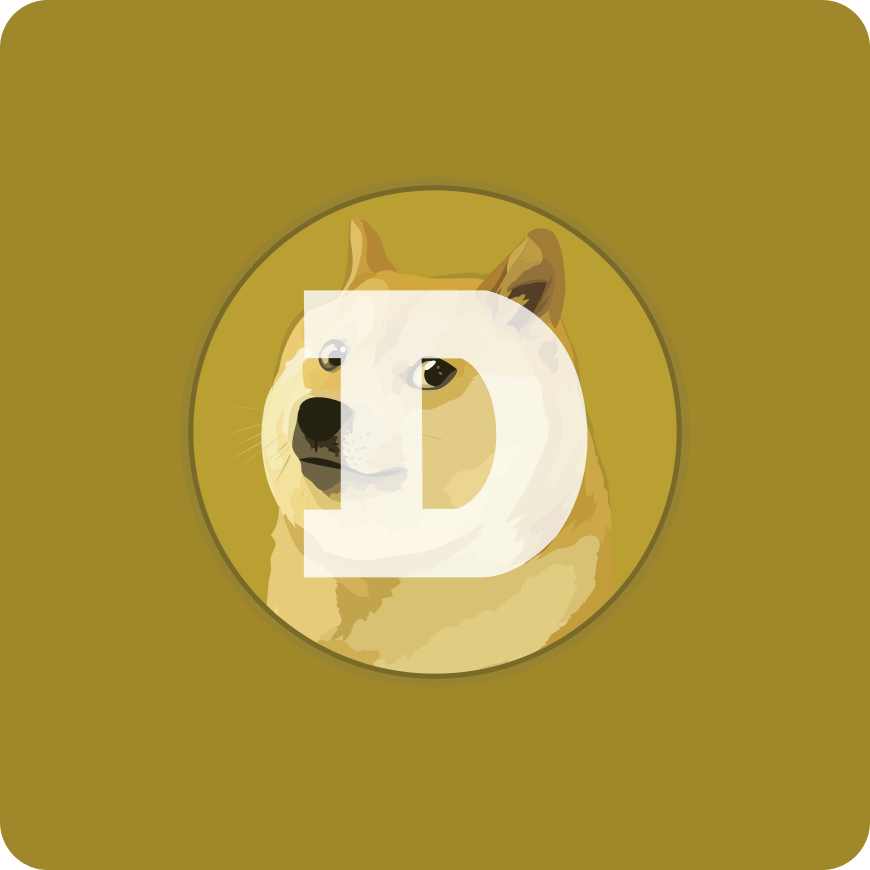Dogecoin Black Logo